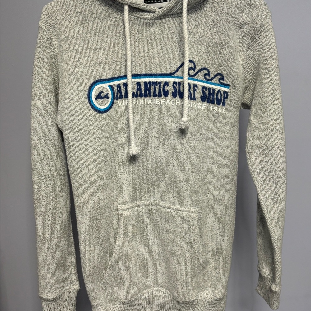 Gray Atlantic Surf Shop Hoodie
